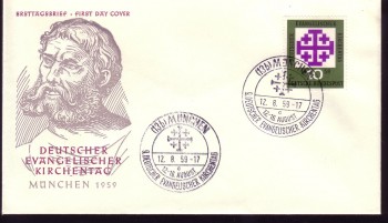 (intern:077) BRD Michelnummer 314 FDC (intern:077) BRD Michelnummer 314 FDC