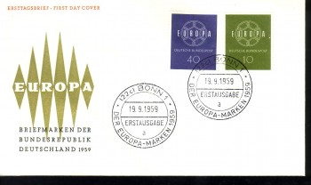 (intern:081) BRD Michelnummer 320 - 321 FDC (intern:081) BRD Michelnummer 320 - 321 FDC