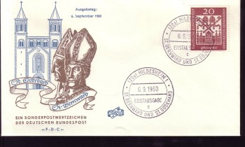 (intern:104) BRD Michelnummer 336 FDC (intern:104) BRD Michelnummer 336 FDC