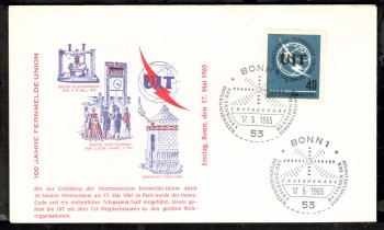 (intern:1067) BRD Michelnummer 476 FDC (intern:1067) BRD Michelnummer 476 FDC