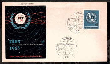 (intern:1068) BRD Michelnummer 476 FDC (intern:1068) BRD Michelnummer 476 FDC