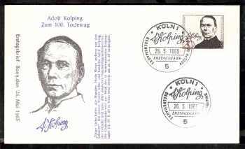 (intern:1069) BRD Michelnummer 477 FDC (intern:1069) BRD Michelnummer 477 FDC