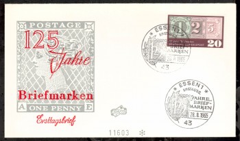 (intern:1082) BRD Michelnummer 482 FDC (intern:1082) BRD Michelnummer 482 FDC