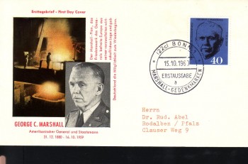 (intern:112) BRD Michelnummer 344 FDC (intern:112) BRD Michelnummer 344 FDC