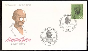 (intern:1252) BRD Michelnummer 608 FDC