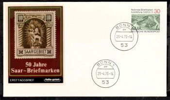 (intern:1278) BRD Michelnummer 619 FDC (intern:1278) BRD Michelnummer 619 FDC