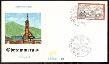 (intern:1286) BRD Michelnummer 622 FDC (intern:1286) BRD Michelnummer 622 FDC