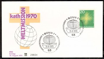 (intern:1309) BRD Michelnummer 647 FDC (intern:1309) BRD Michelnummer 647 FDC