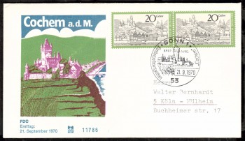 (intern:1319) BRD Michelnummer 649 FDC (intern:1319) BRD Michelnummer 649 FDC