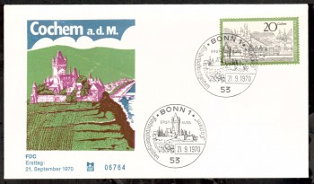 (intern:1320) BRD Michelnummer 649 FDC (intern:1320) BRD Michelnummer 649 FDC