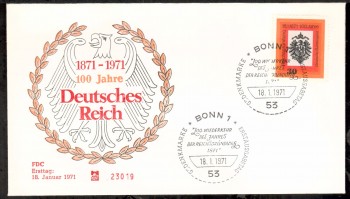 (intern:1348) BRD Michelnummer 658 FDC (intern:1348) BRD Michelnummer 658 FDC