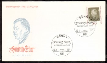 (intern:1353) BRD Michelnummer 659 FDC (intern:1353) BRD Michelnummer 659 FDC