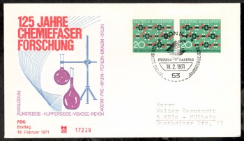 (intern:1362) BRD Michelnummer 664 FDC (intern:1362) BRD Michelnummer 664 FDC