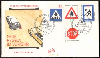 (intern:1366) BRD Michelnummer 665 - 668 FDC (intern:1366) BRD Michelnummer 665 - 668 FDC