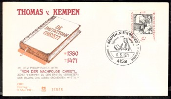 (intern:1378) BRD Michelnummer 674 FDC (intern:1378) BRD Michelnummer 674 FDC