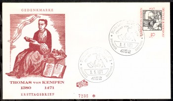 (intern:1379) BRD Michelnummer 674 FDC (intern:1379) BRD Michelnummer 674 FDC