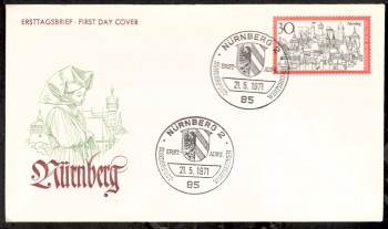 (intern:1393) BRD Michelnummer 678 FDC (intern:1393) BRD Michelnummer 678 FDC