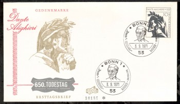 (intern:1411) BRD Michelnummer 693 FDC