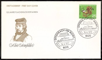 (intern:1433) BRD Michelnummer 715 FDC