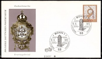 (intern:1465) BRD Michelnummer 739 FDC