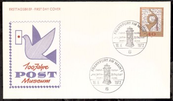 (intern:1466) BRD Michelnummer 739 FDC