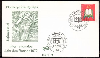 (intern:1467) BRD Michelnummer 740 FDC