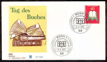 (intern:1469) BRD Michelnummer 740 FDC