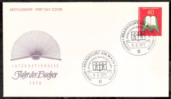 (intern:1470) BRD Michelnummer 740 FDC