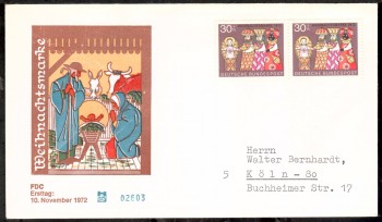 (intern:1487) BRD Michelnummer 749 FDC