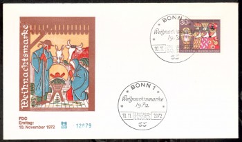 (intern:1489) BRD Michelnummer 749 FDC