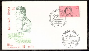 (intern:1493) BRD Michelnummer 750 FDC