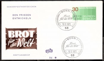 (intern:1495) BRD Michelnummer 751 FDC