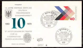 (intern:1502) BRD Michelnummer 753 FDC (intern:1502) BRD Michelnummer 753 FDC