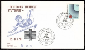 (intern:1521) BRD Michelnummer 763 FDC (intern:1521) BRD Michelnummer 763 FDC