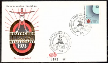 (intern:1522) BRD Michelnummer 763 FDC (intern:1522) BRD Michelnummer 763 FDC