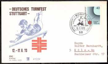 (intern:1524) BRD Michelnummer 763 FDC (intern:1524) BRD Michelnummer 763 FDC