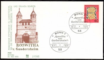 (intern:1529) BRD Michelnummer 770 FDC