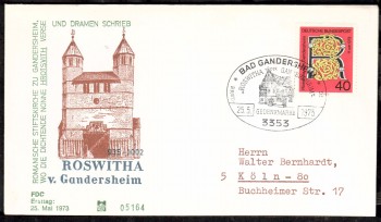 (intern:1531) BRD Michelnummer 770 FDC