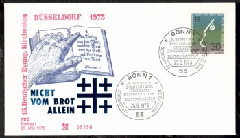 (intern:1536) BRD Michelnummer 772 FDC