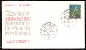 (intern:1537) BRD Michelnummer 772 FDC