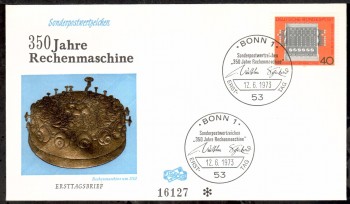 (intern:1540) BRD Michelnummer 778 FDC