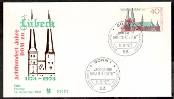 (intern:1542) BRD Michelnummer 779 FDC