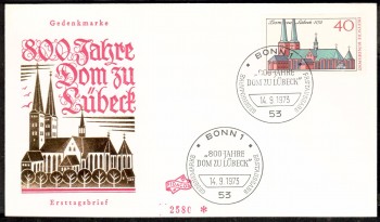 (intern:1543) BRD Michelnummer 779 FDC