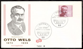 (intern:1545) BRD Michelnummer 780 FDC