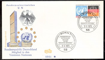 (intern:1548) BRD Michelnummer 781 FDC