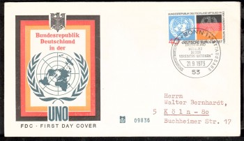 (intern:1549) BRD Michelnummer 781 FDC