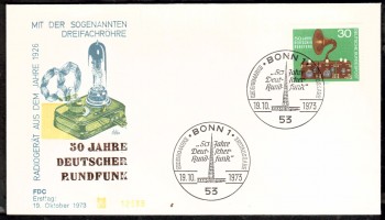 (intern:1556) BRD Michelnummer 786 FDC