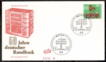 (intern:1557) BRD Michelnummer 786 FDC (intern:1557) BRD Michelnummer 786 FDC