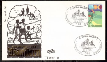 (intern:1585) BRD Michelnummer 808 FDC