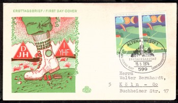 (intern:1586) BRD Michelnummer 808 FDC